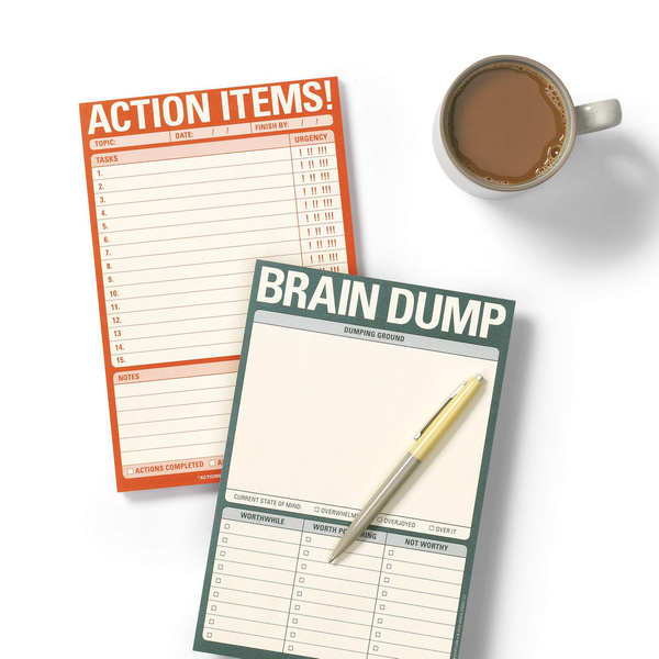 Паперова книга «Brain Dump Pad» - фото №1