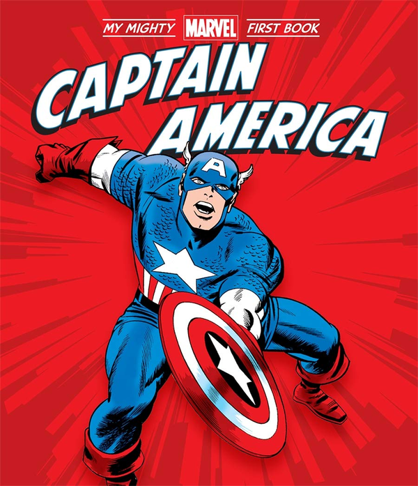 Бумажная книга «Captain America. My Mighty Marvel First Book» - фото №1