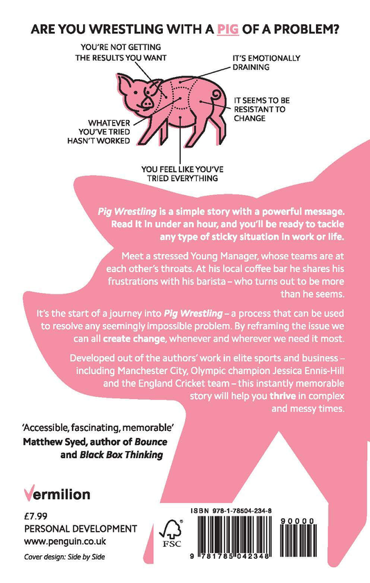 Паперова книга «Pig Wrestling: The Brilliantly Simple Way to Solve Any Problem… and Create the Change You Need», автор Піт Ліндсей - фото №1