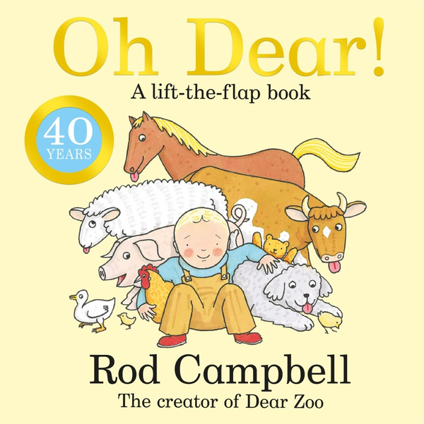 Паперова книга «Oh Dear!», автор Род Кемпбелл - фото №1