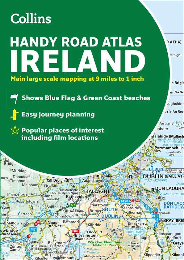 Паперова книга «Collins Handy Road Atlas Ireland» - фото №1