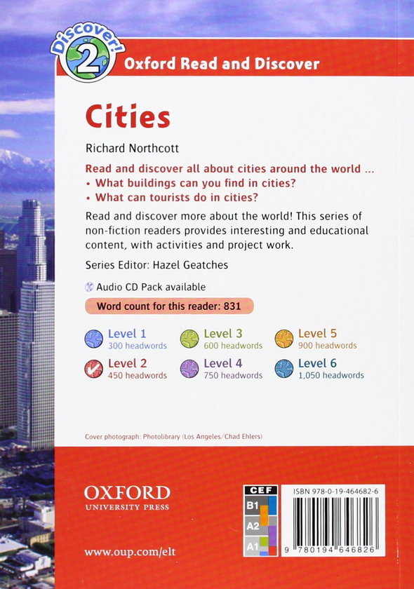 Бумажная книга «Oxford Read and Discover: Level 2: Cities», автор Richard Northcott - фото №1
