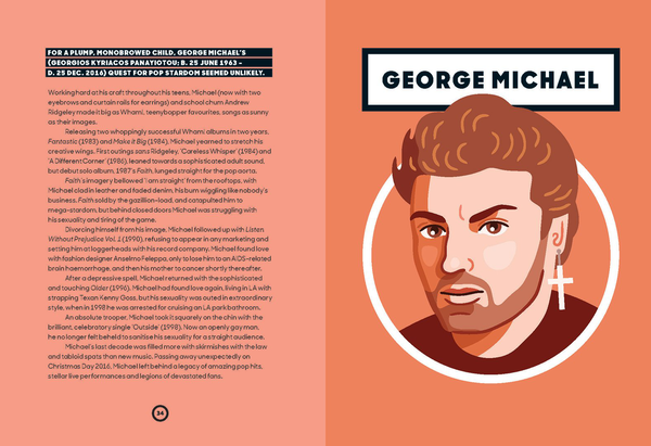 Бумажная книга «50 Queer Music Icons Who Changed the World», автор Уилл Ларнах-Джонс - фото №1