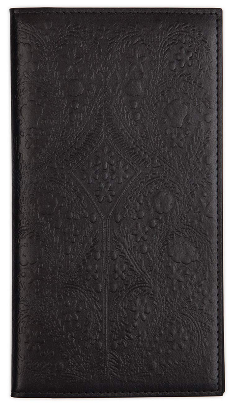 Бумажная книга «Christian Lacroix Heritage Collection Black Paseo Embossed Travel Journal» - фото №1