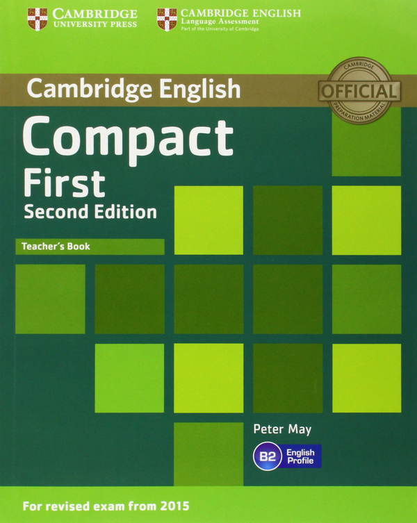 Паперова книга «Compact First Teacher's Book», автор Пітер Мей - фото №1