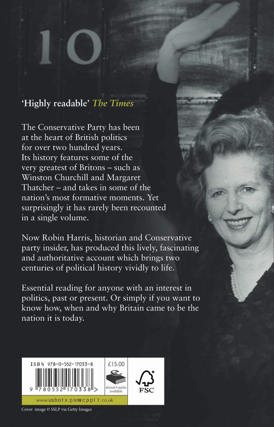 Бумажная книга «The Conservatives - A History», автор Робин Харрис - фото №1