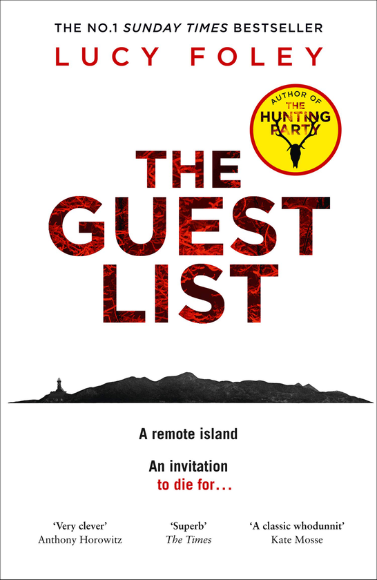 Паперова книга «The Guest List», автор Люсі Фолі - фото №1