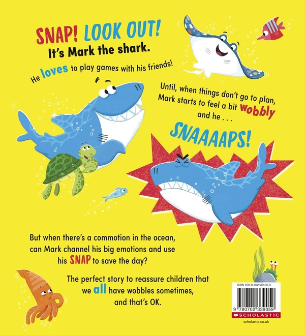 Бумажная книга «The Snappy Shark», автор Мишель Робинсон - фото №1