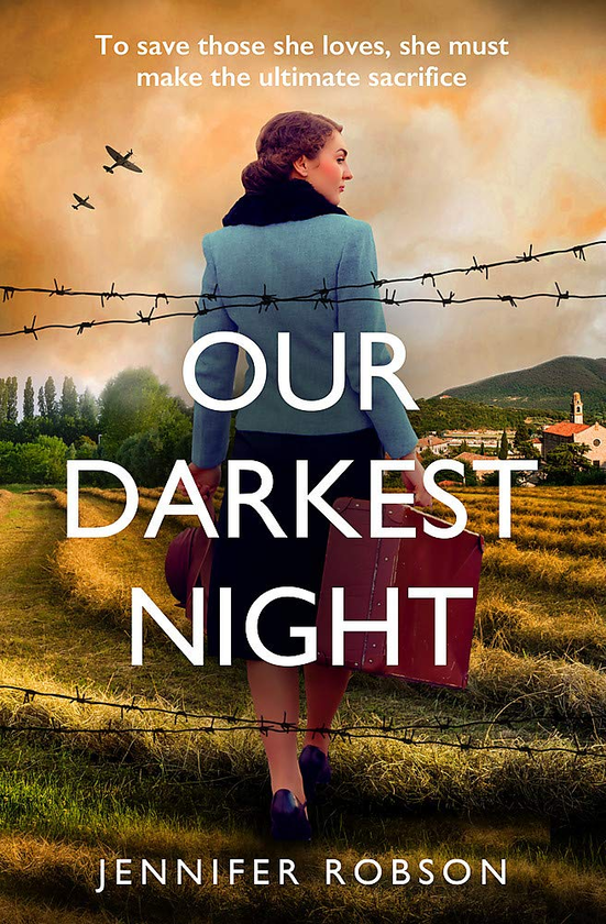 Паперова книга «Our Darkest Night», автор Дженніфер Робсон - фото №1