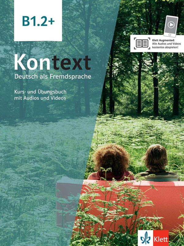 Паперова книга «Kontext: Kurs- und Ubungsbuch B1.2+ mit Audios und Videos» - фото №1