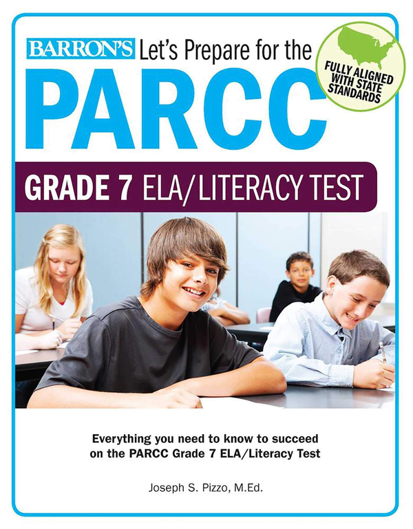 Паперова книга «Let's Prepare for the PARCC Grade 7 ELA/Literacy Test», автор Джозеф С. Піццо - фото №1