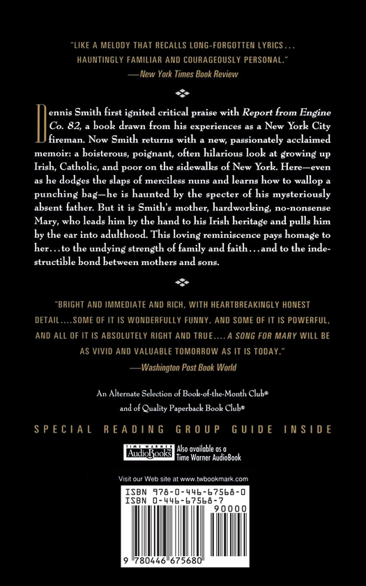 Бумажная книга «A Song for Mary. An Irish-American Memory», автор Деннис Смит - фото №1