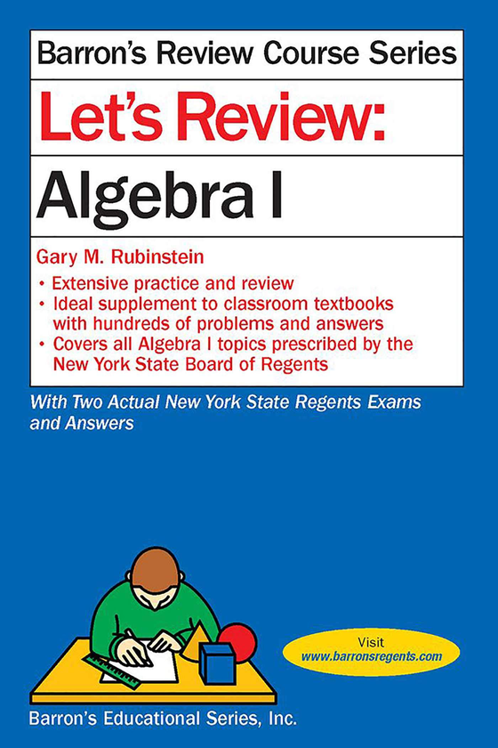Бумажная книга « Let's Review Algebra I», автор Гари М. Рубинштейн - фото №1