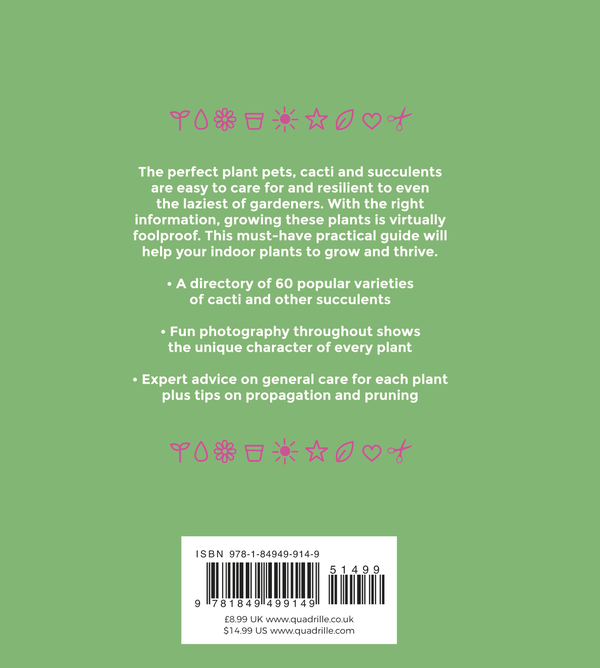 Бумажная книга «The Little Book of Cacti and Other Succulents», автор Эмма Сибли - фото №1
