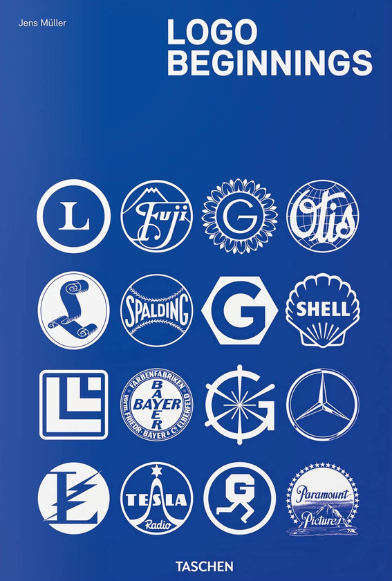 Паперова книга «Logo Beginnings», автор Єнс Мюллер - фото №1