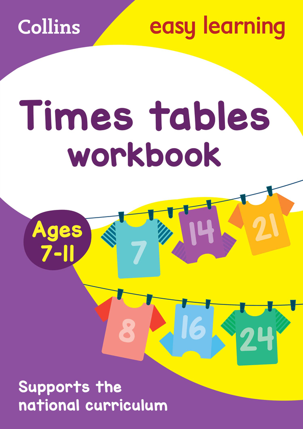Бумажная книга «Times Tables Workbook Ages 7-11: Ideal for Home Learning» - фото №1