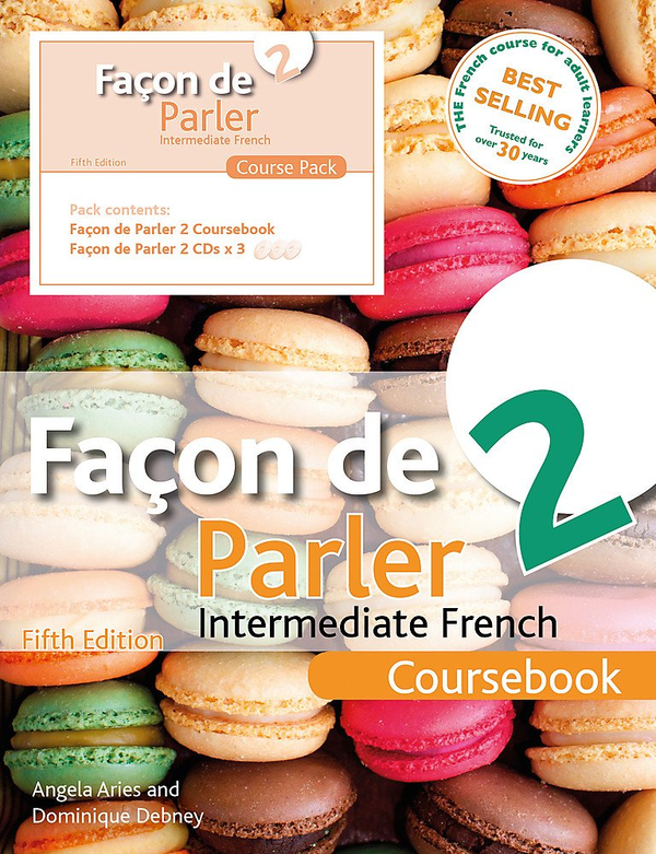 Паперова книга «Facon de Parler 2 5ED. Course Pack», авторів Анджела Аріес, Домінік Дебні - фото №1