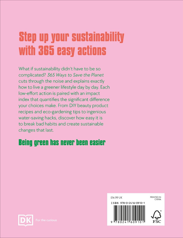 [object Object] «365 Ways to Save the Planet», автор Джорджіна Уілсон-Пауелл - фото №2 - мініатюра