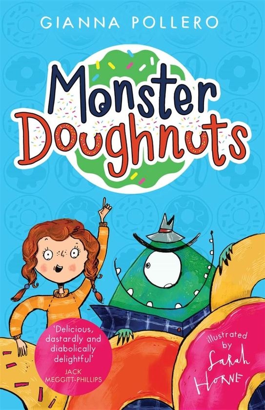 Бумажная книга «Monster Doughnuts », автор Джанна Поллеро - фото №1