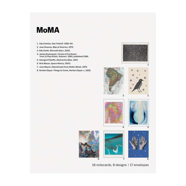 Паперова книга «MoMA Earth & Sky Notecard Folio Box » - фото №1