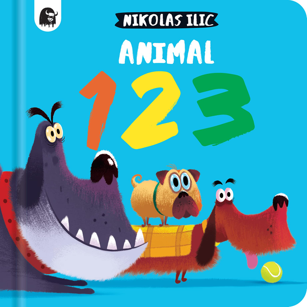Бумажная книга «Animal 123», автор Николас Илич - фото №1