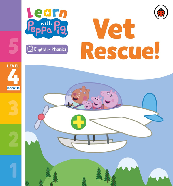 Бумажная книга «Learn with Peppa Phonics Level 4 Book 15. Vet Rescue! » - фото №1