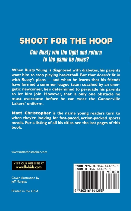 Бумажная книга «Shoot The Hoop», автор Мэтт Кристофер - фото №1