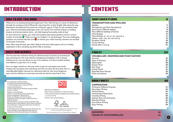 [object Object] «Minecraft English Ages 6-7: Official Workbook» - фото №4 - мініатюра