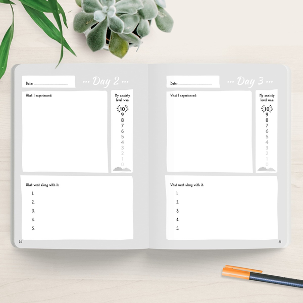 Бумажная книга «The Anxiety Happens Guided Journal. Write Your Way to Peace of Mind», авторов Георг Х. Эйферт, Джон П. Форсайт - фото №1