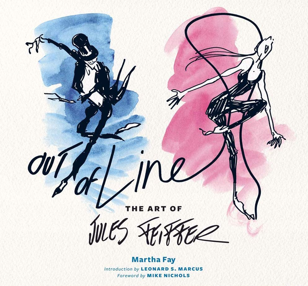 Бумажная книга «Out of Line: The Art of Jules Feiffer», автор Марта Фэй - фото №1
