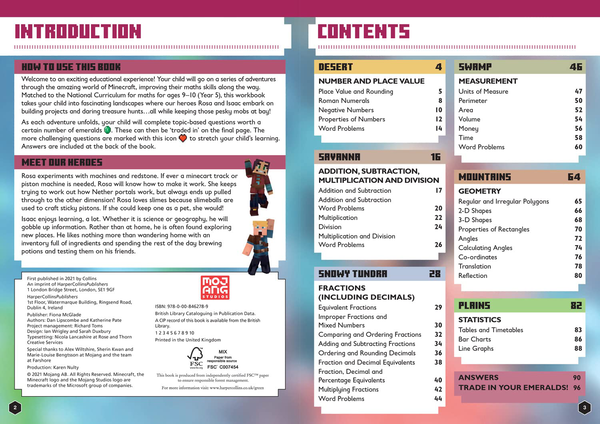 [object Object] «Minecraft Maths Ages 9-10: Official Workbook» - фото №4 - мініатюра
