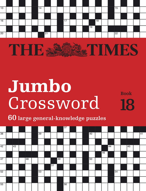 Бумажная книга «The Times 2 Jumbo Crossword Book 18. 60 Large General-Knowledge Crossword Puzzles», автор Джон Гримшоу - фото №1