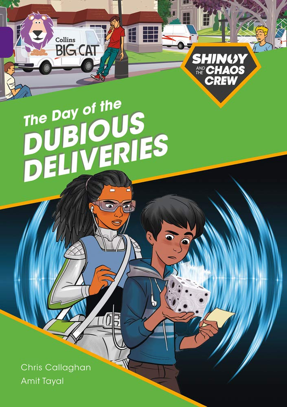Бумажная книга «Shinoy and the Chaos Crew. The Day of the Dubious Deliveries. Band 8», автор Крис Каллаган - фото №1