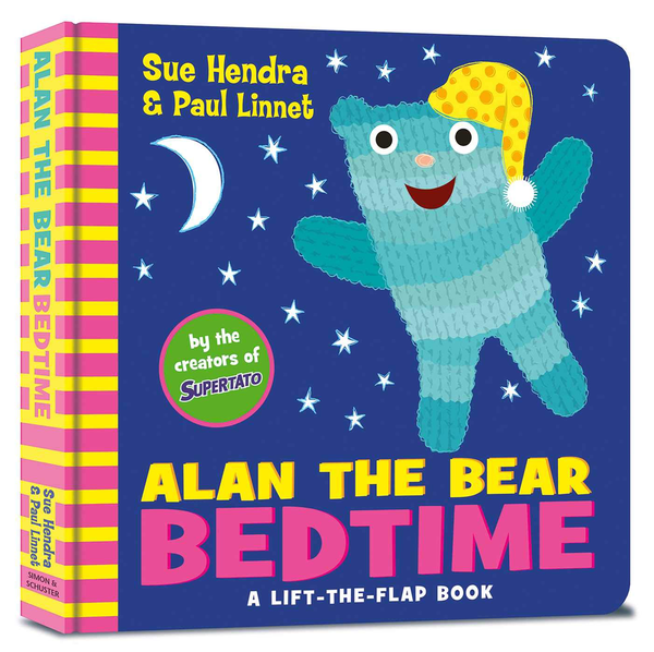 Паперова книга «Alan the Bear Bedtime», автор Сью Хендра - фото №1