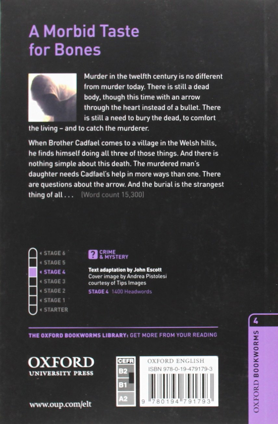 Бумажная книга «A Morbid Taste For Bones. Level 4», автор Эллис Питерс - фото №1