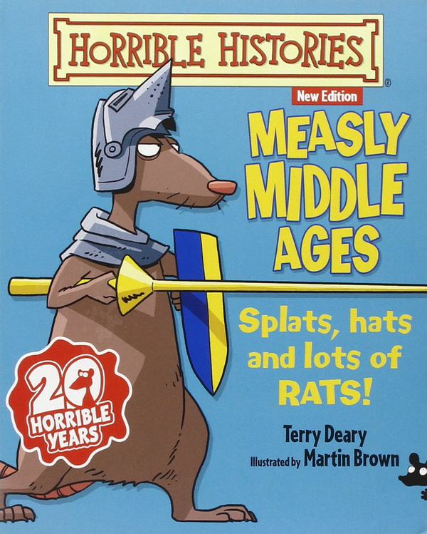 Паперова книга «Measly Middle Ages», автор Террі Дірі - фото №1