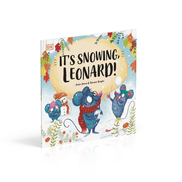 Паперова книга «It's Snowing, Leonard!», автор Джессі Джеймс - фото №1
