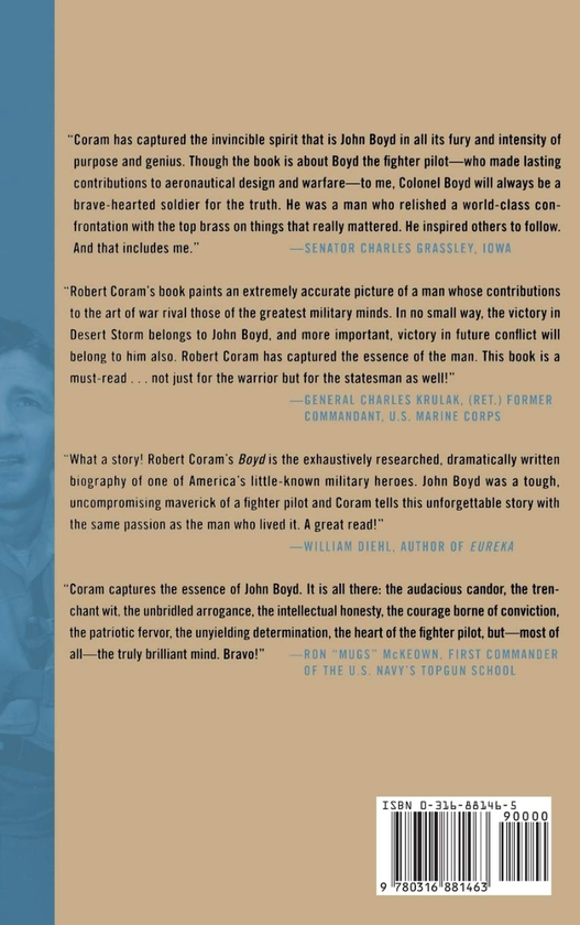 Паперова книга «Boyd. The Fighter Pilot Who Changed the Art of War» - фото №1