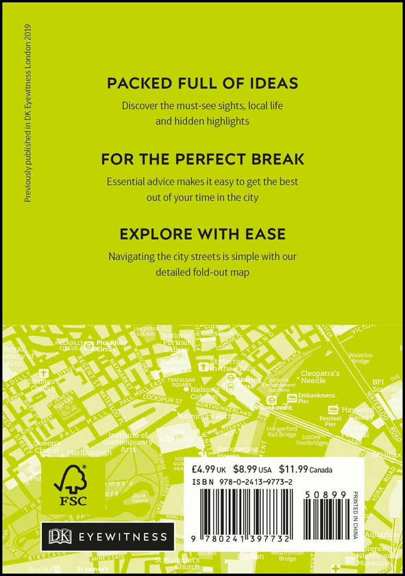 Бумажная книга «London Mini Map and Guide» - фото №1