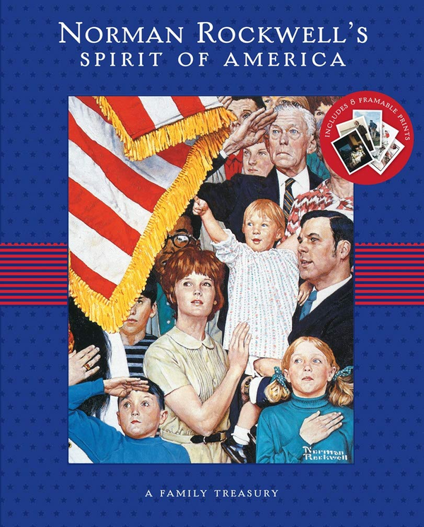 Бумажная книга «Norman Rockwell's Spirit of America», автор Норман Роквелл - фото №1