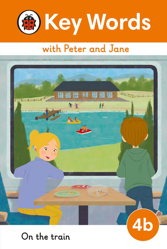 Паперова книга «Key Words with Peter and Jane Level 4b. On the Train» - фото №1