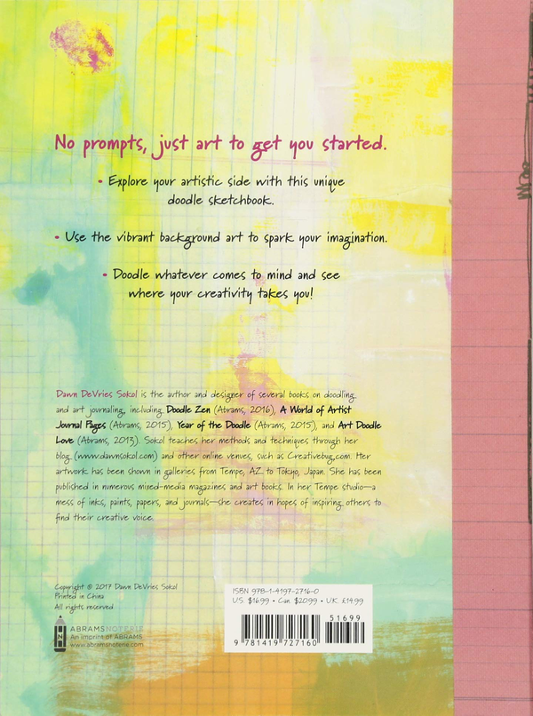 Паперова книга «Art to Start Doodling. A Sketchbook», автор Доун ДеВріс Сокол - фото №1