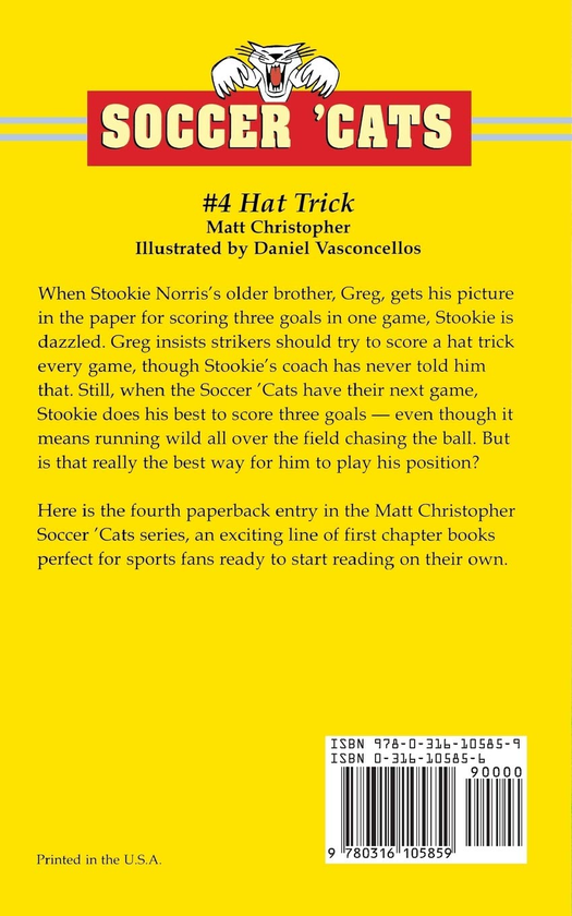 Бумажная книга «Hat Trick», автор Мэтт Кристофер - фото №1