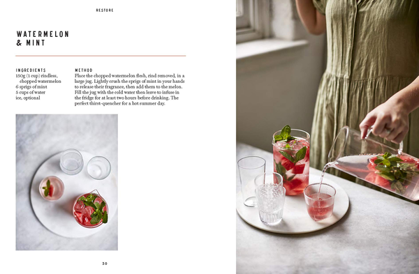 Бумажная книга «Infused Waters: 50 Simple Drinks to Restore, Revive & Relax», автор Джорджина Дэвис - фото №1