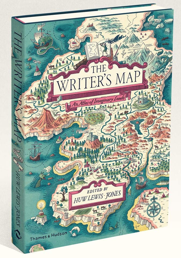 Бумажная книга «The Writer's Map. An Atlas of Imaginary Lands», автор Хью Льюис-Джонс - фото №1
