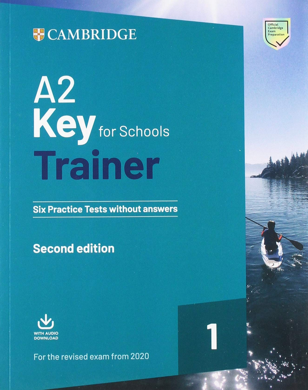 Бумажная книга «A2 Key for Schools Trainer 1 for the Revised Exam from 2020 Six Practice Tests without Answers with Downloadable Audio» - фото №1