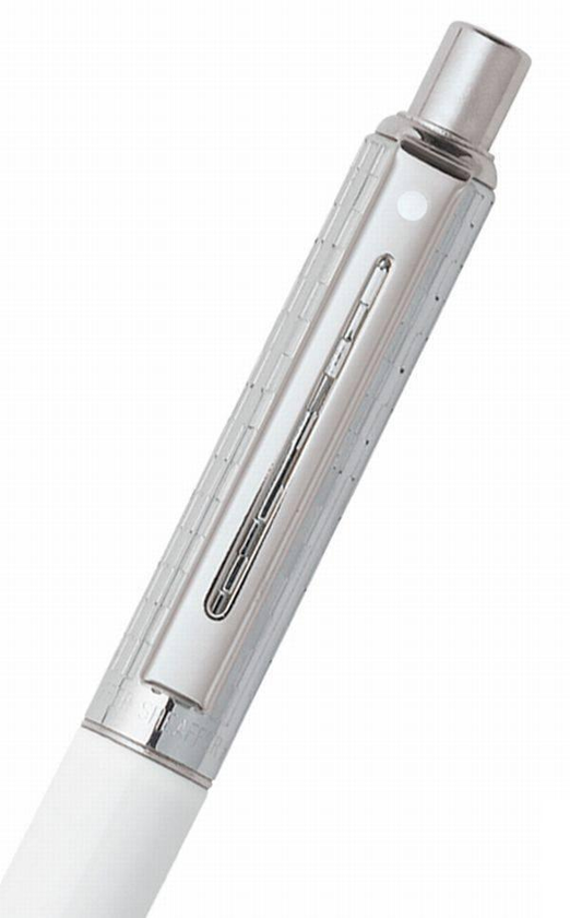 «Шариковая ручка Sheaffer Sentinel Signature White/Etched Chrome (Sh907325)», бренда Sheaffer - фото №1
