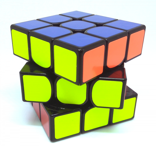  «Швидкісний кубик MoFangGe Valk 3 Power black (128-1)», бренду MoFangGe - фото №1