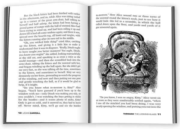 Бумажная книга «Through the Looking-Glass, and What Alice Found There», автор Льюис Кэрролл - фото №1
