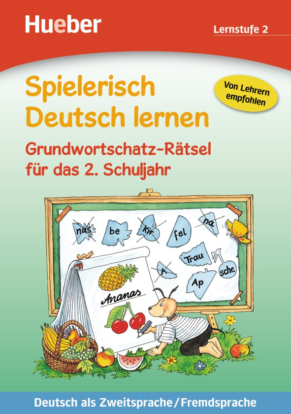 Бумажная книга «Spielerisch Deutsch lernen, Grundwortschatz-Ratsel fur das 2. Schuljahr», автор Сабина Калвицки - фото №1